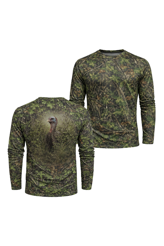 Performance Hunting Long Sleeve - Green Timber Tom - TBT09