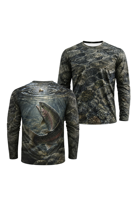 Performance Fishing Long Sleeve - River Trout Strike - TBT110