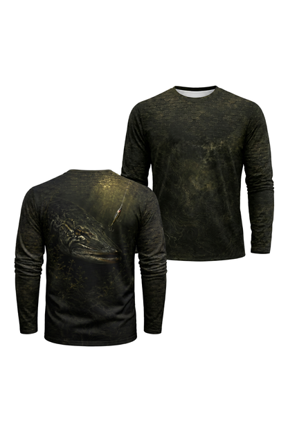 Performance Fishing Long Sleeve - Shadow Depth Musky - TBT114