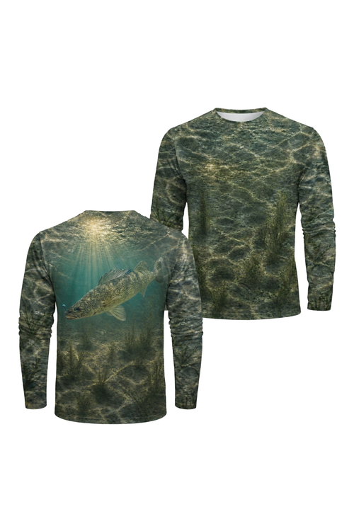 Performance Fishing Long Sleeve - Stillwater Walleye - TBT73