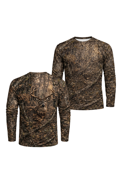 Performance Hunting Long Sleeve - Timberline Whitetail - DOB01