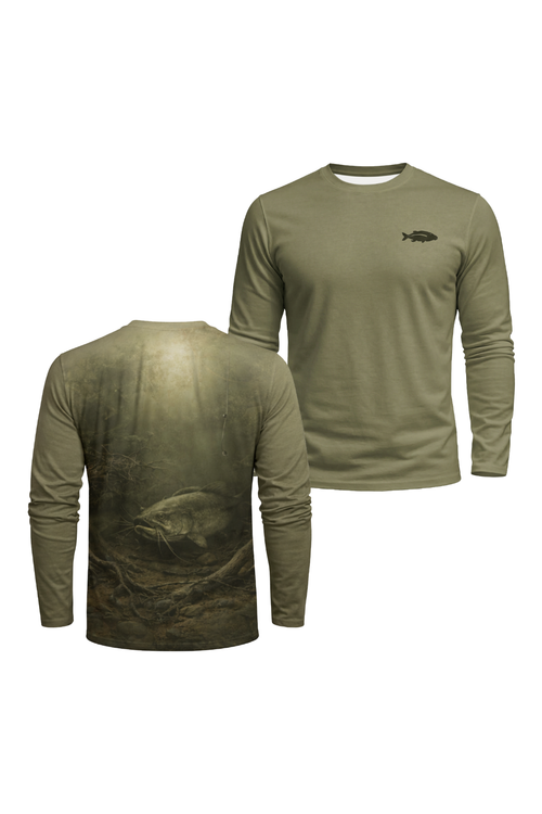 Performance Fishing Long Sleeve - River Bottom Catfish - TBT38