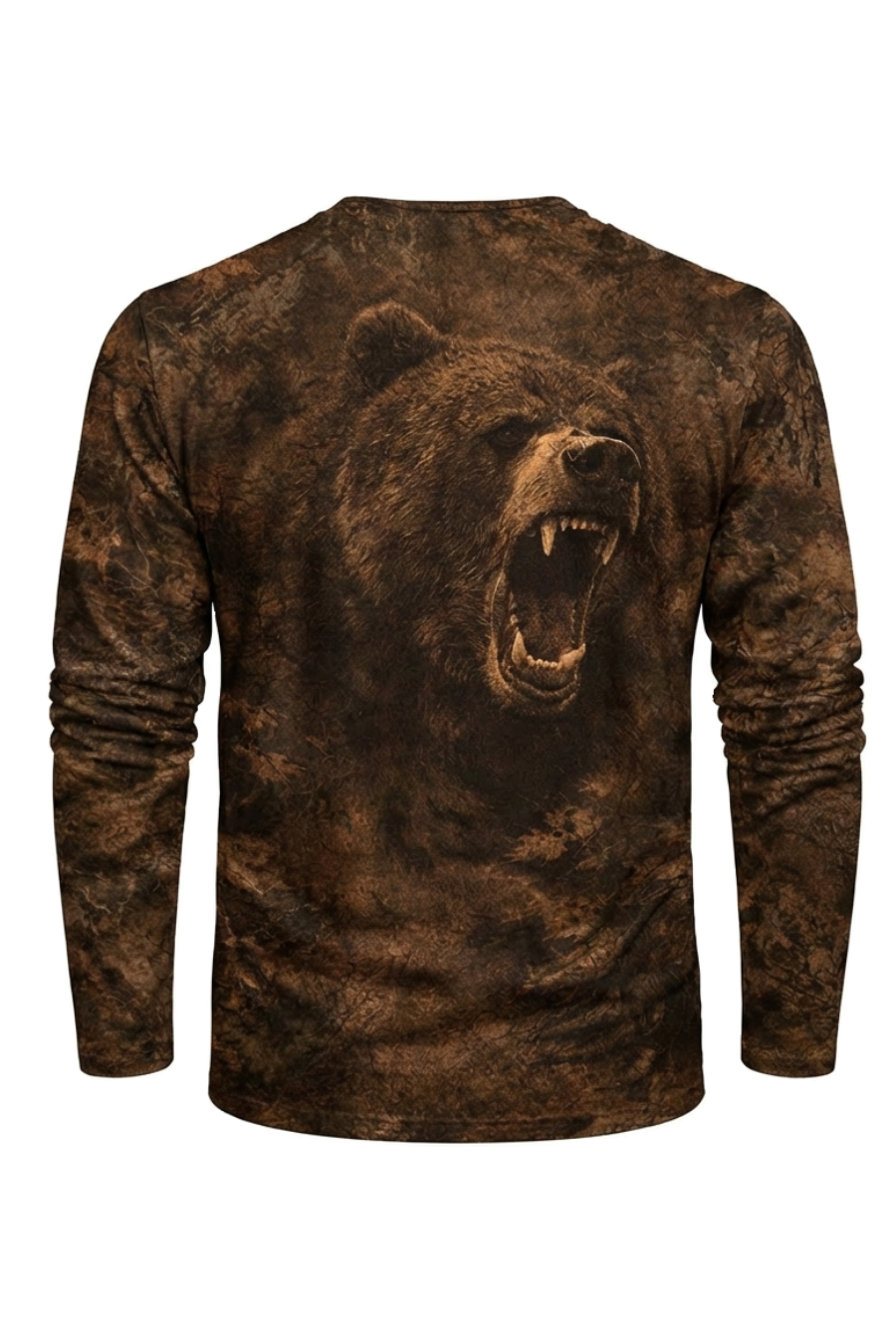 Performance Hunting Long Sleeve - Timber Grizzly Growl - TB1M