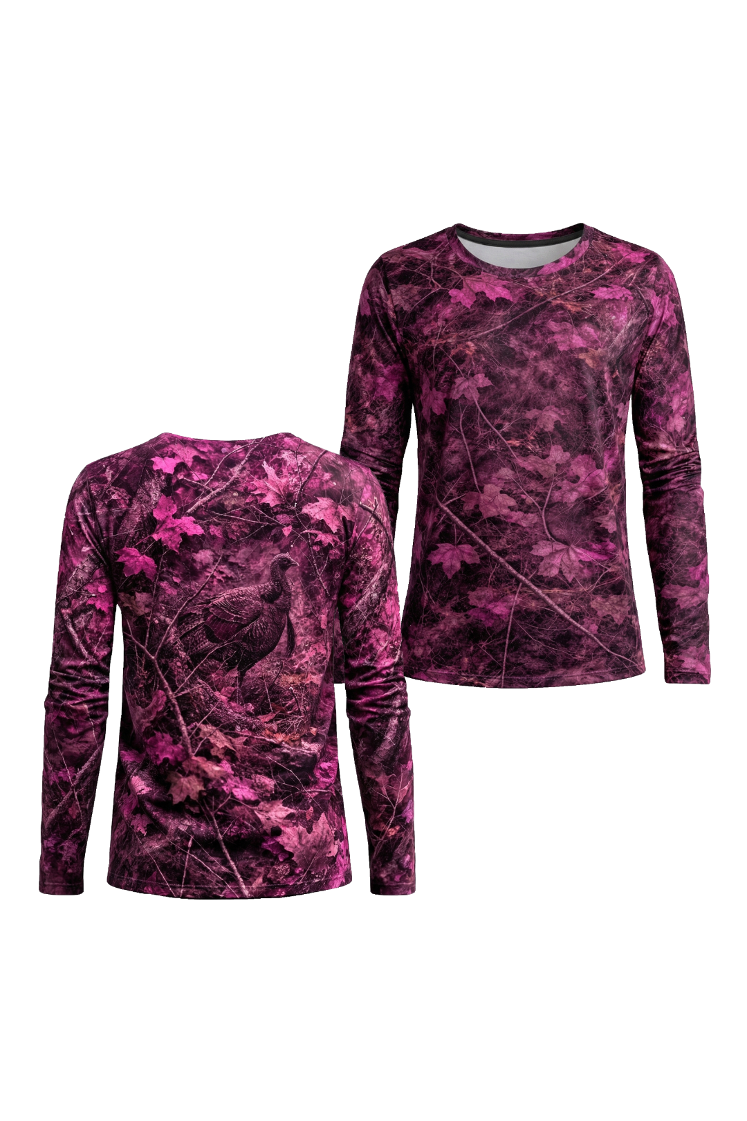 Performance Hunting Long Sleeve - Crimson Timber Turkey - TBT10