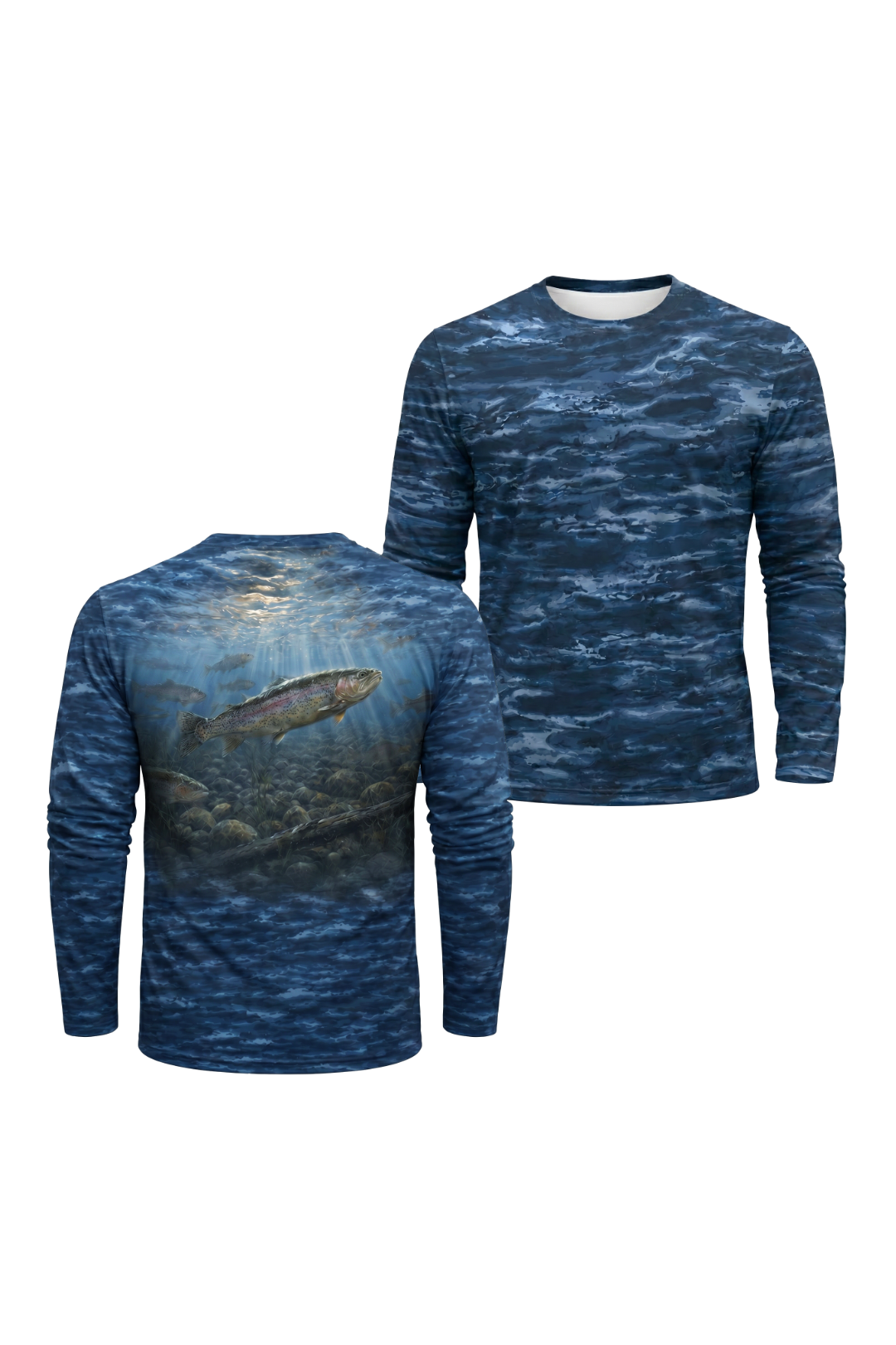 Performance Fishing Long Sleeve - Dusk River Rainbow - TBT81