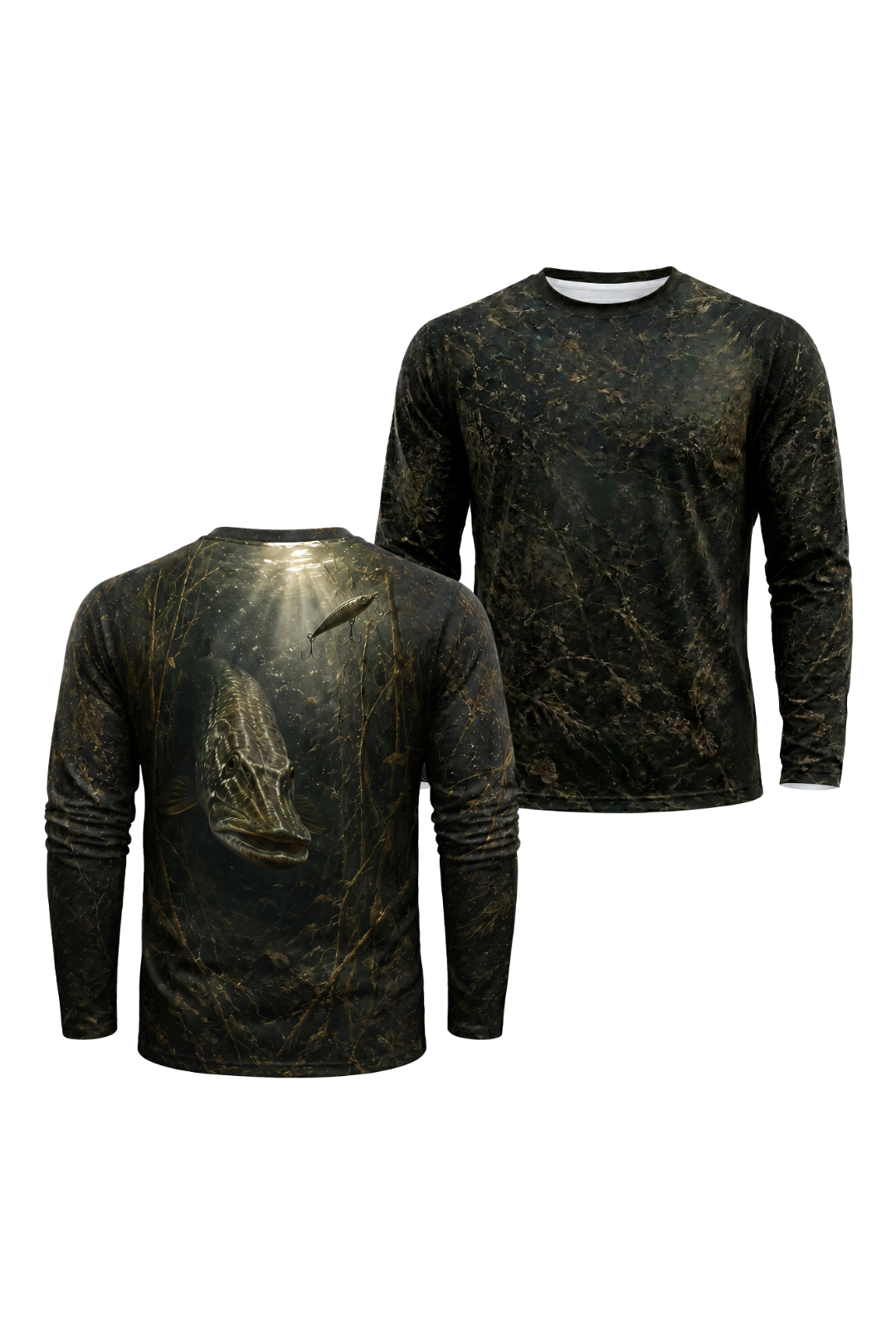 Performance Fishing Long Sleeve - River Pike Lurker - TBT94
