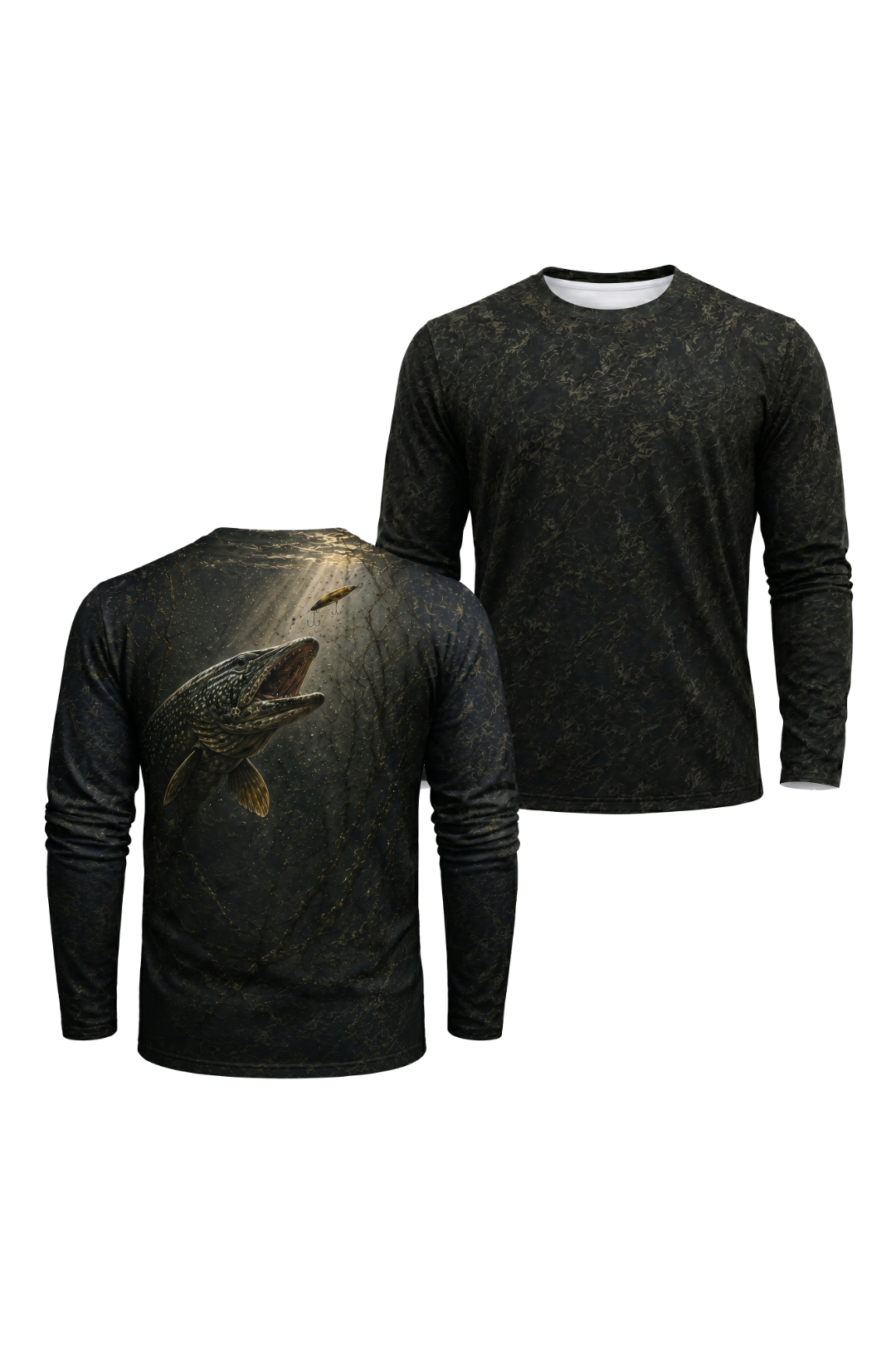 Performance Fishing Long Sleeve - River Pike Strike - TBT92