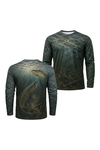 Performance Fishing Long Sleeve - Razor Fin Strike - TBT74