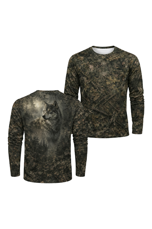 Performance Hunting Long Sleeve - Timber Wolf Dusk - TBT29