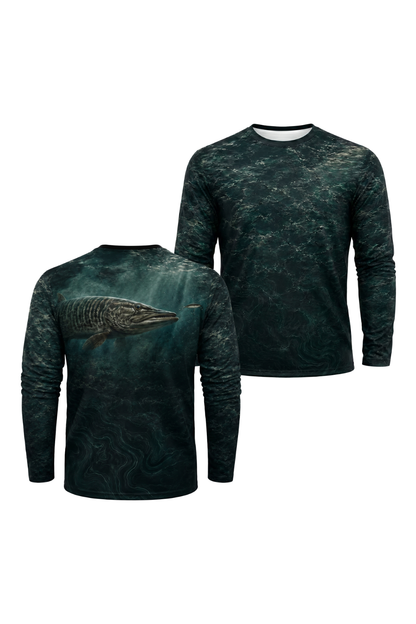 Performance Fishing Long Sleeve - Deep Dusk Musky - TBT111