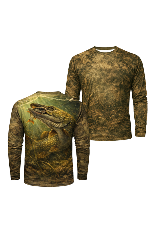 Performance Fishing Long Sleeve - Roughwater Pike Feed - TBT64