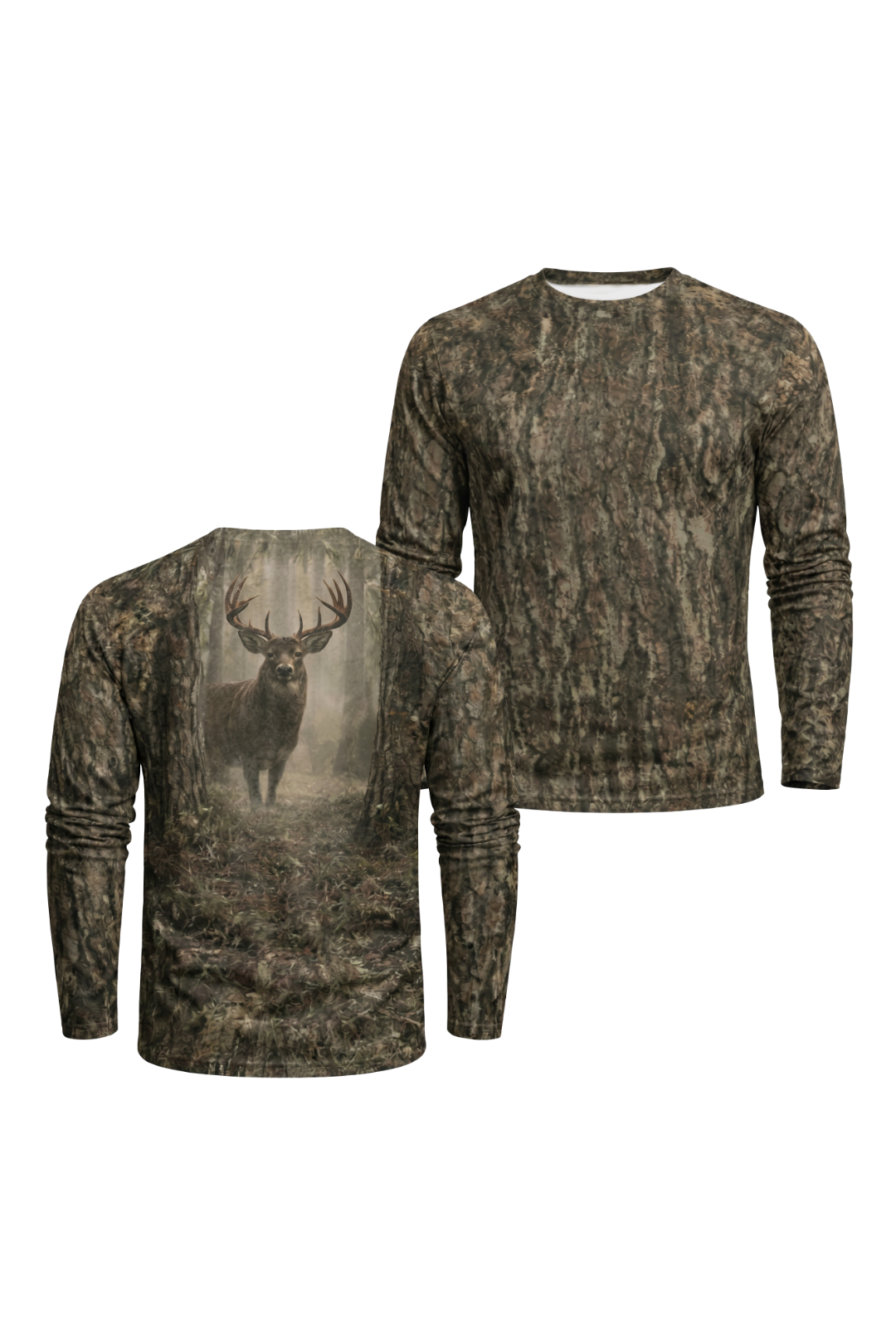 Performance Hunting Long Sleeve - Timber Whitetail - AOD02