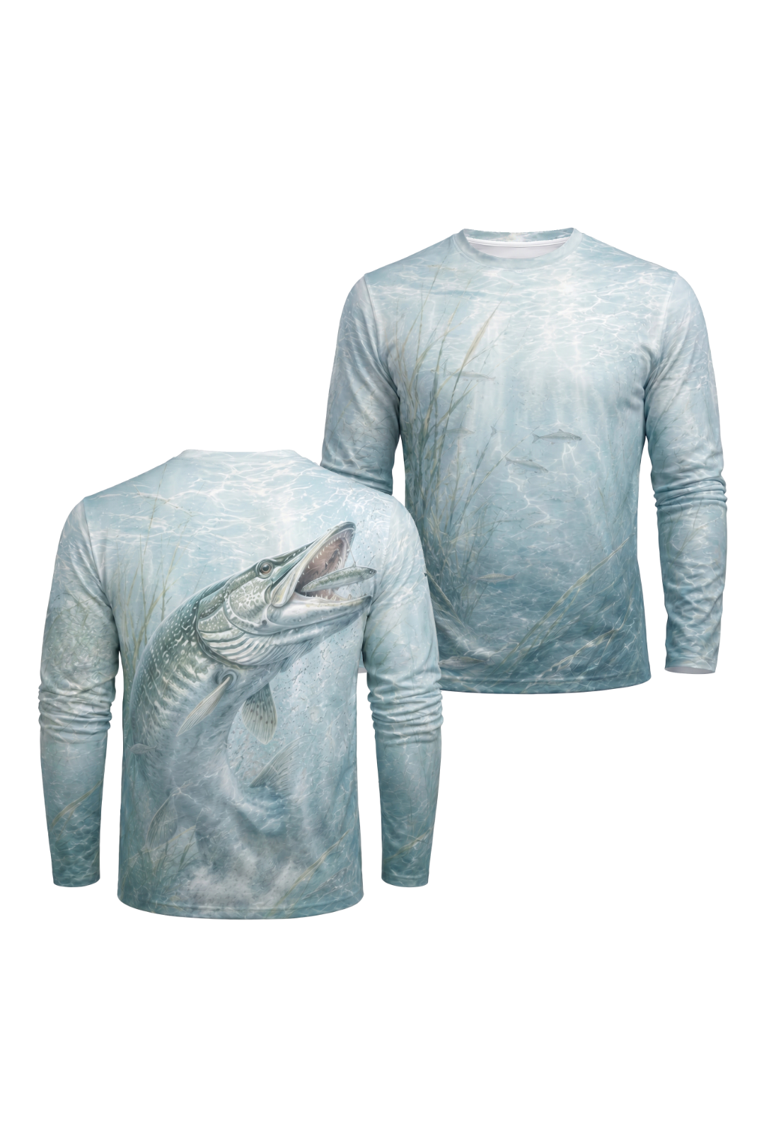 Performance Fishing Long Sleeve - Ghost Bay Musky - AOF11