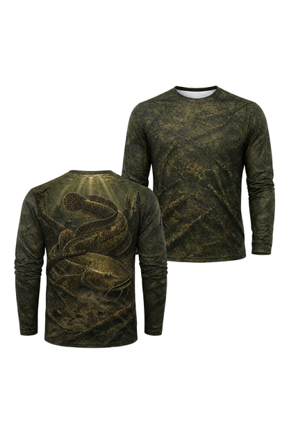 Performance Fishing Long Sleeve - Swamp Mud Catfish - TBT67
