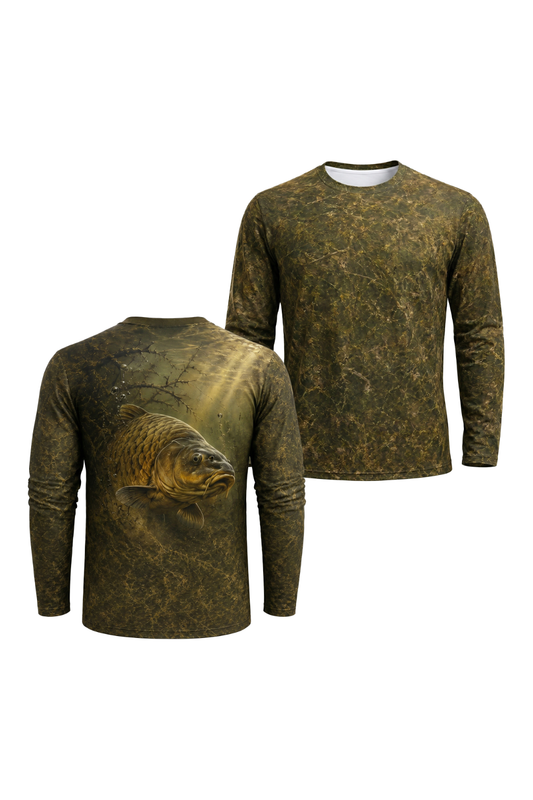Performance Hunting Long Sleeve - Swamp Mud Carp - TBT89