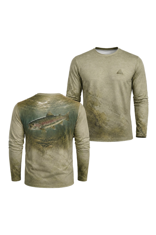 Performance Fishing Long Sleeve - Ghost Sand Rainbow - TBT118