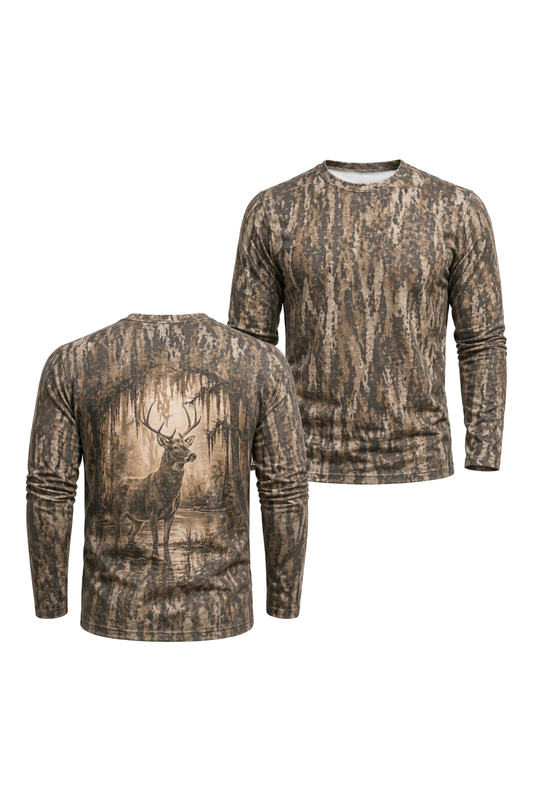 Performance Hunting Long Sleeve - Swamp Buck - AOD06