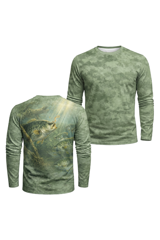 Performance Fishing Long Sleeve - Stillwater Crappie School - TBT53