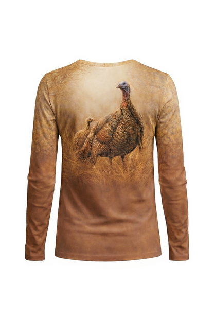 Performance Hunting Long Sleeve - Golden Fields Turkey - TBT36