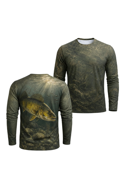 Performance Fishing Long Sleeve - Reefline Walleye - RW01