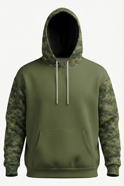 Performance Hunting Fleece-Lined Hoodie - Hey Vegetarians Hunting Joke – HV2Q