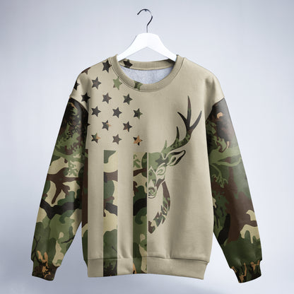 Deer Hunting Camo Sweatshirt – Built for Passionate Hunters