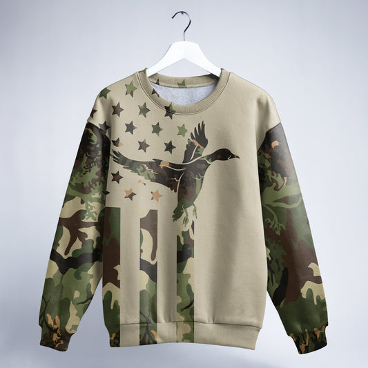 Duck Hunting Camo Sweatshirt – A Badge of Waterfowl Pride