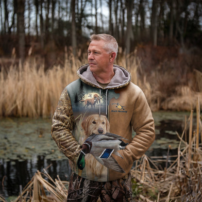 Retriever's Triumph Hoodie - Duck Hunting Collection - The Deerly