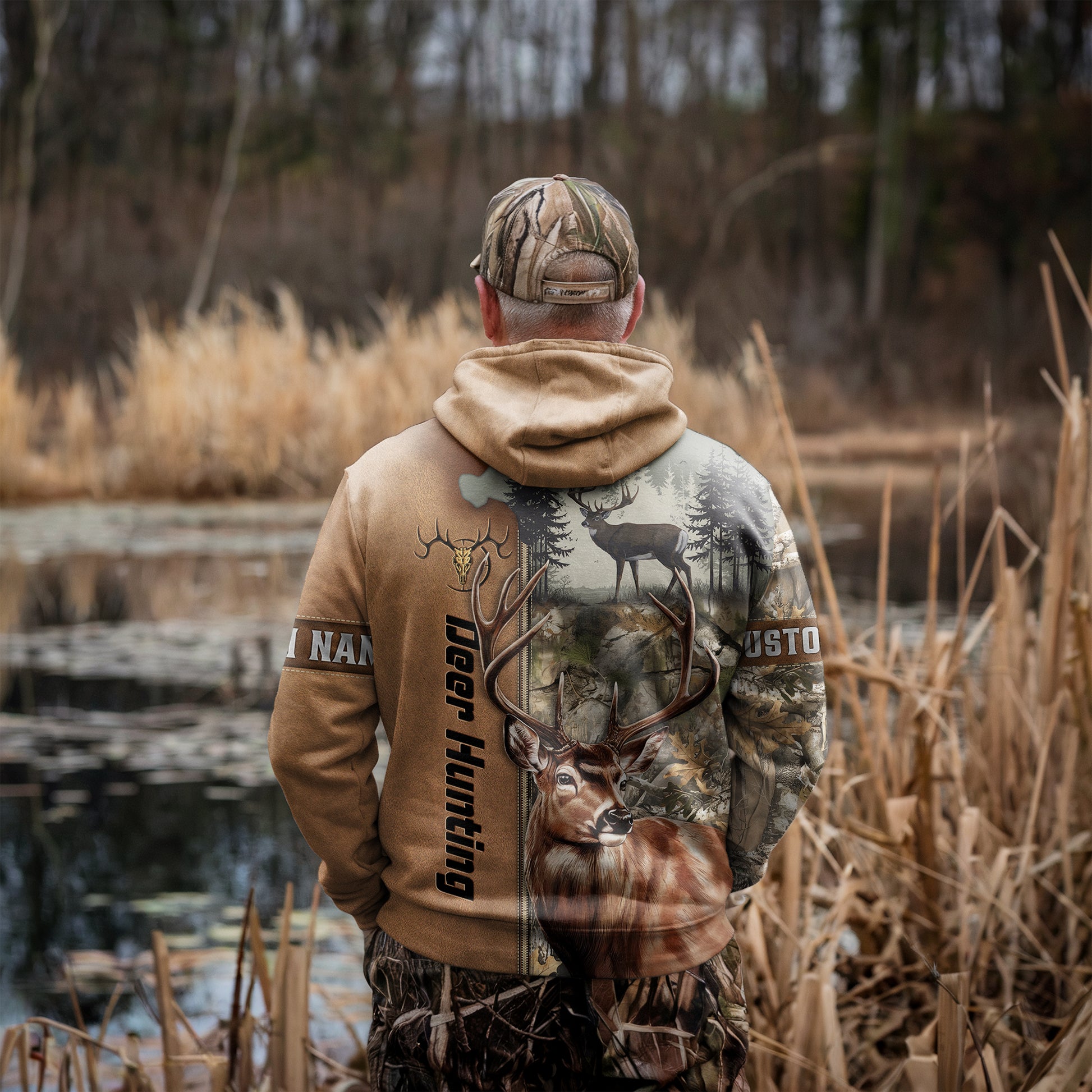 Deer Hunt Master Hoodie Personalized - The Deerly