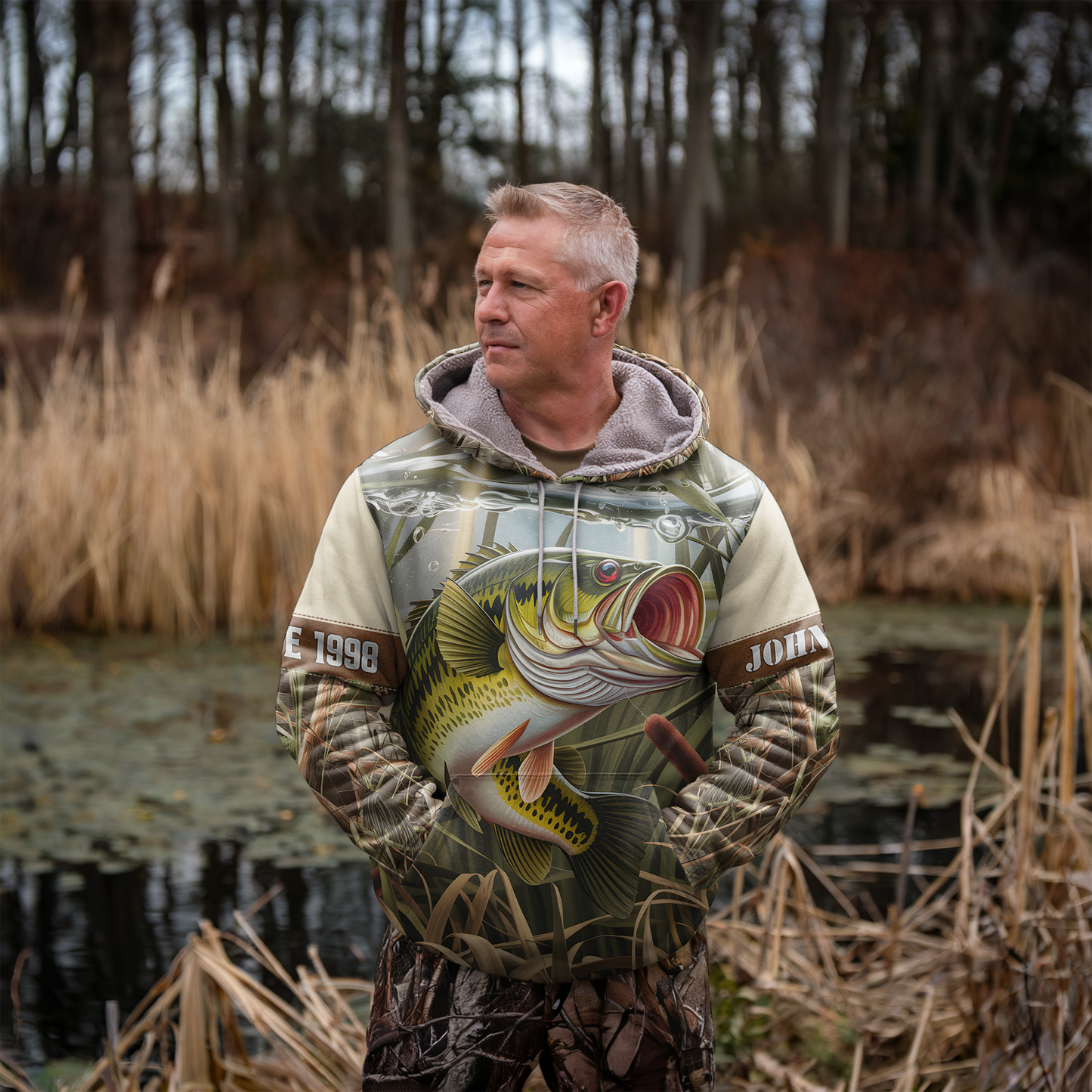 Bass Strike Personalized Hoodie