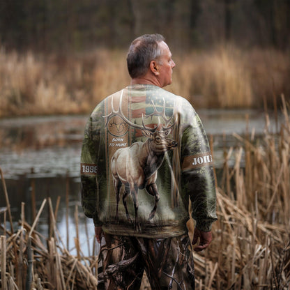 Elk Hunter’s Pride Sweatshirt Personalized - The Deerly