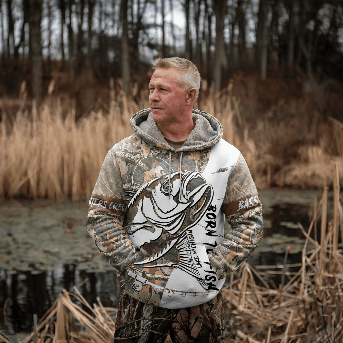 Bucketmouth Camo Pro Personalized Hoodie