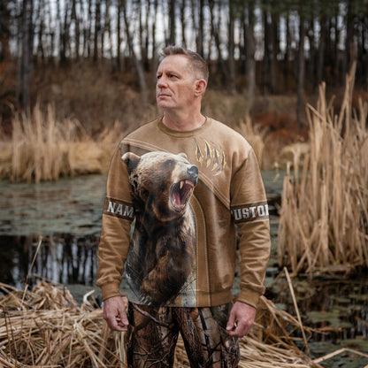 Bear Claw Wilderness Sweatshirt Personalized - The Deerly