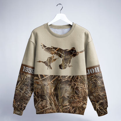 Personalized Waterfowl Hunting Knitted Apparel – Your Name, Your Legacy