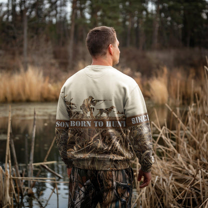 Custom Duck Hunting Camo Sweatshirt - Personalized Outdoor Gear - The Deerly