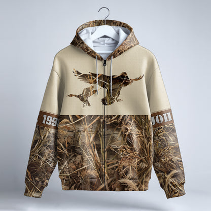 Personalized Waterfowl Hunting Knitted Apparel – Your Name, Your Legacy