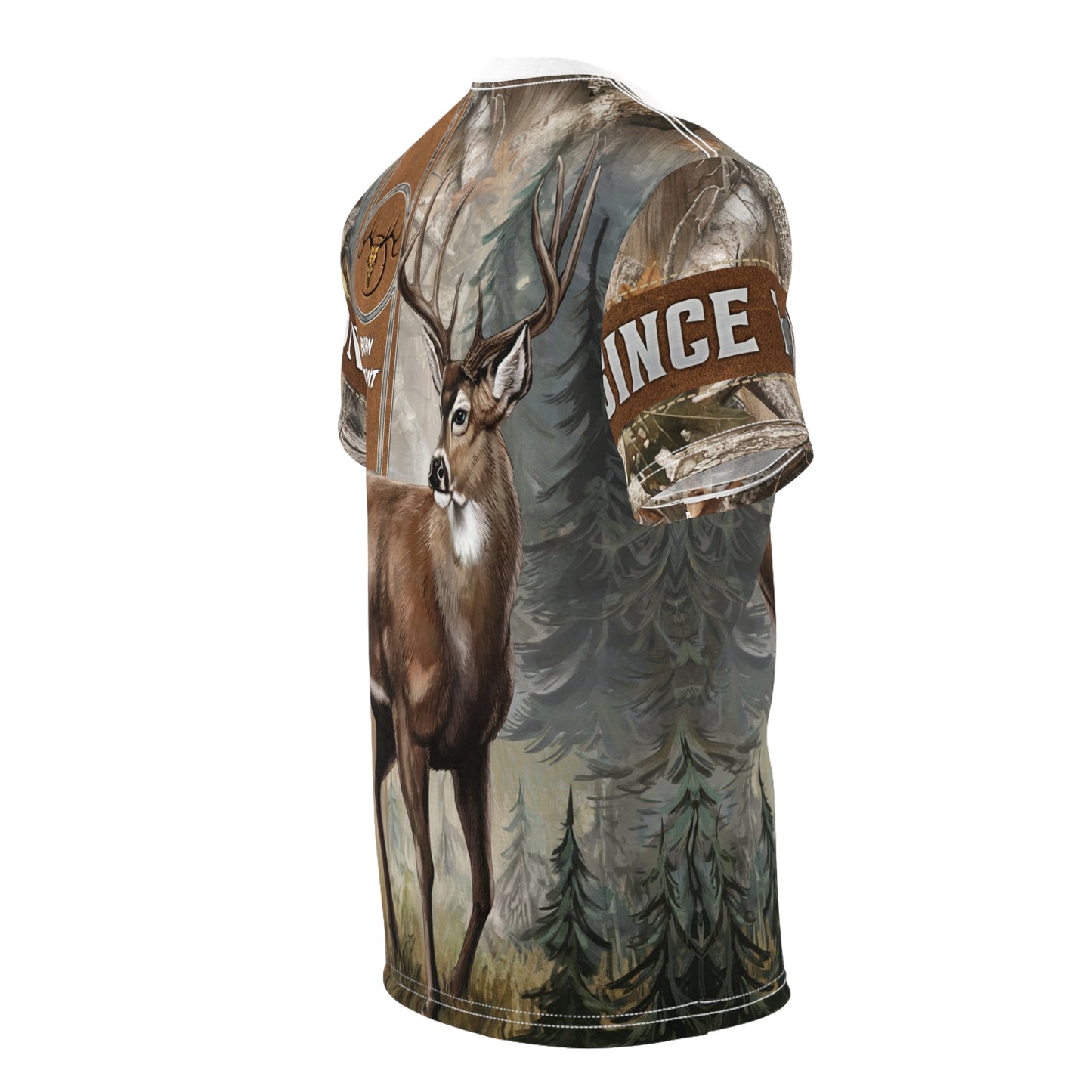 Buck Hunter Personalized Unisex Cut & Sew Tee