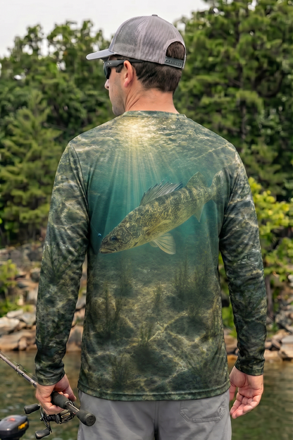 Performance Fishing Long Sleeve - Stillwater Walleye - TBT73