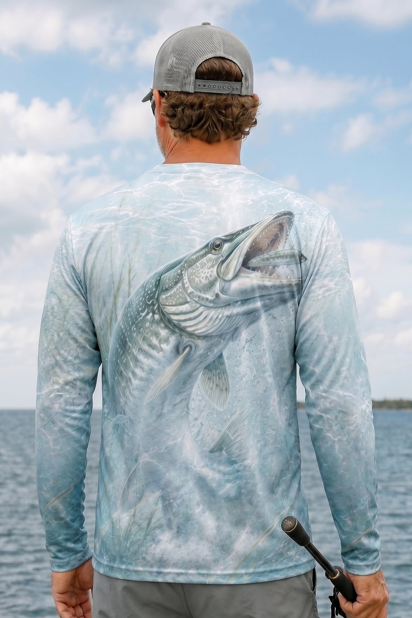 Performance Fishing Long Sleeve - Ghost Bay Musky - AOF11
