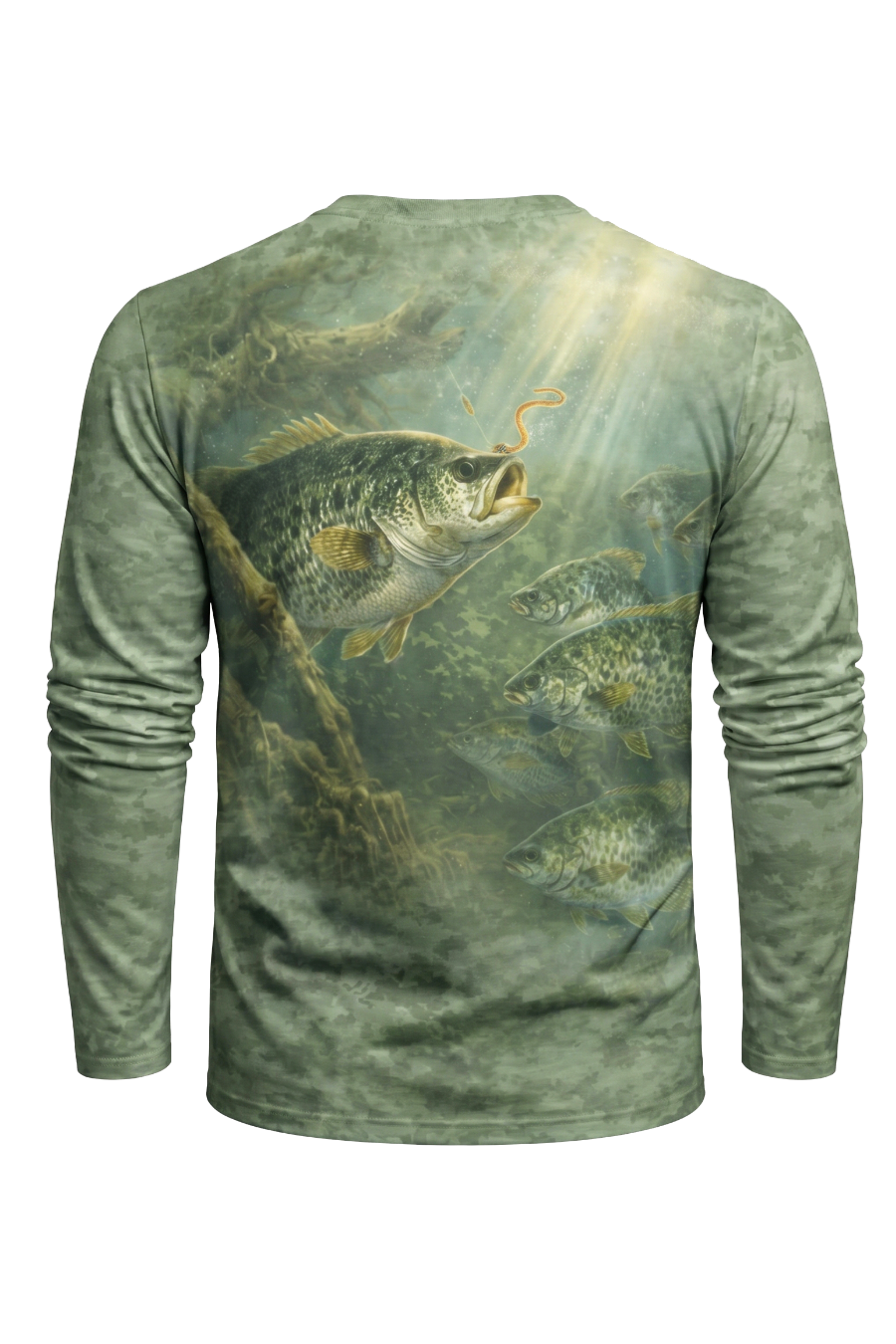 Performance Fishing Long Sleeve - Stillwater Crappie School - TBT53