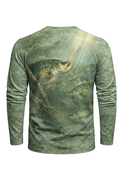 Performance Fishing Long Sleeve - Stillwater Crappie School - TBT53