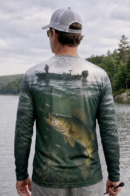 Performance Fishing Long Sleeve - Foggy Aluminum Morning - RW05
