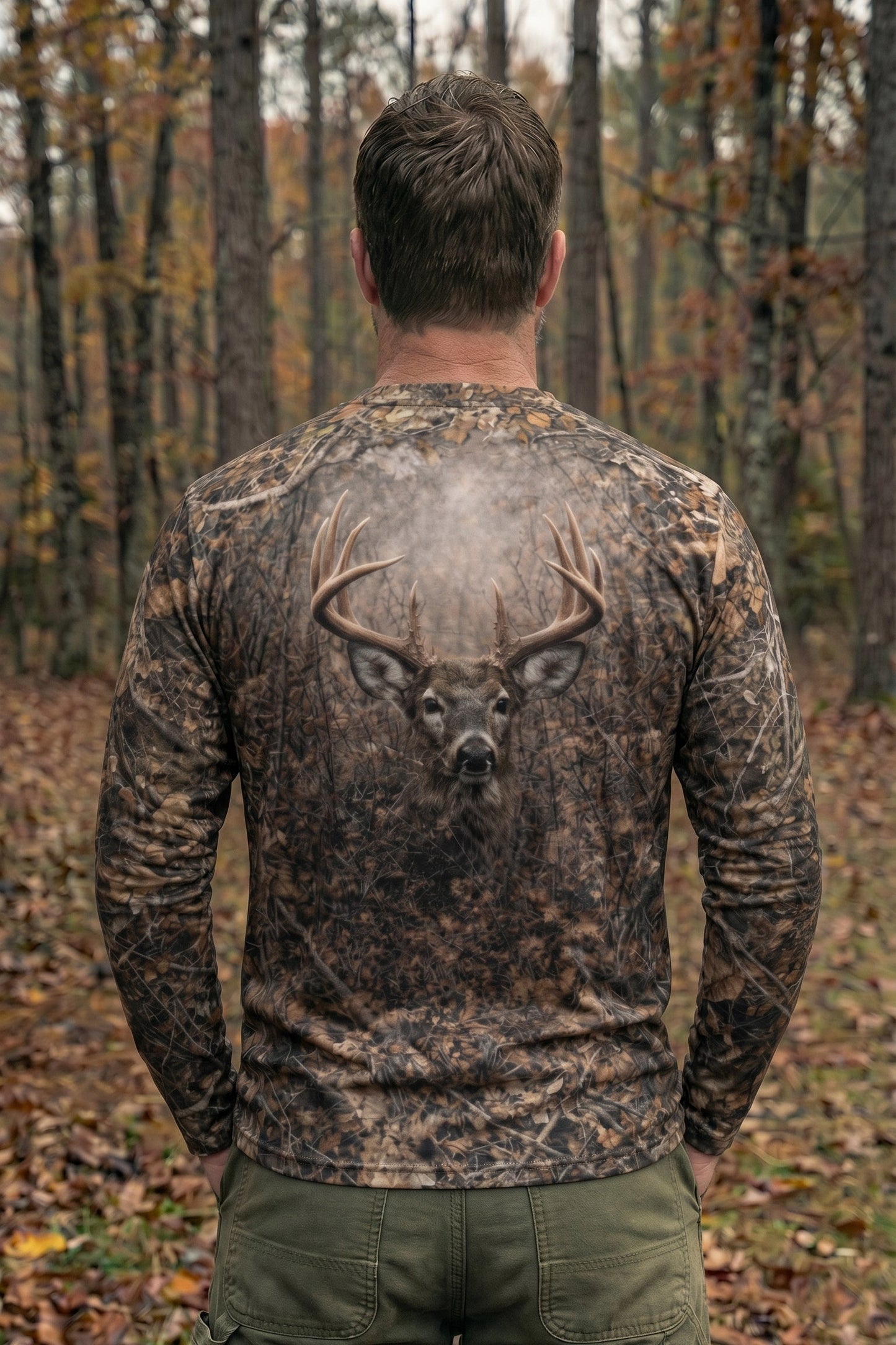 Performance Hunting Long Sleeve - Timber Phantom Buck - DOB02