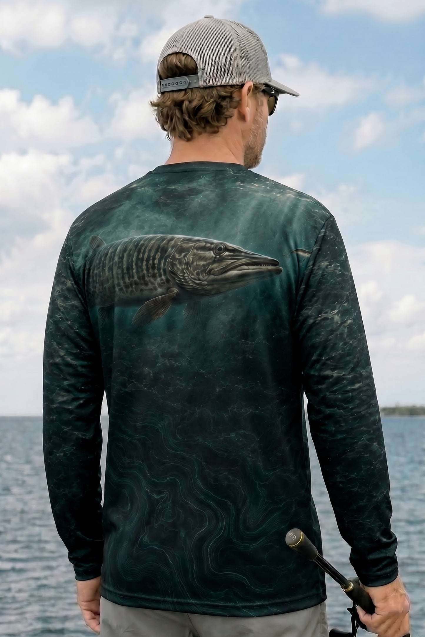 Performance Fishing Long Sleeve - Deep Dusk Musky - TBT111