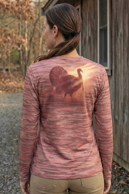 Performance Hunting Long Sleeve - Woodland Turkey Dusk - WD1T