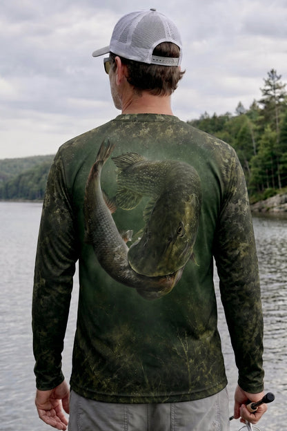 Performance Fishing Long Sleeve - Swamp Pike Strike - TBT93