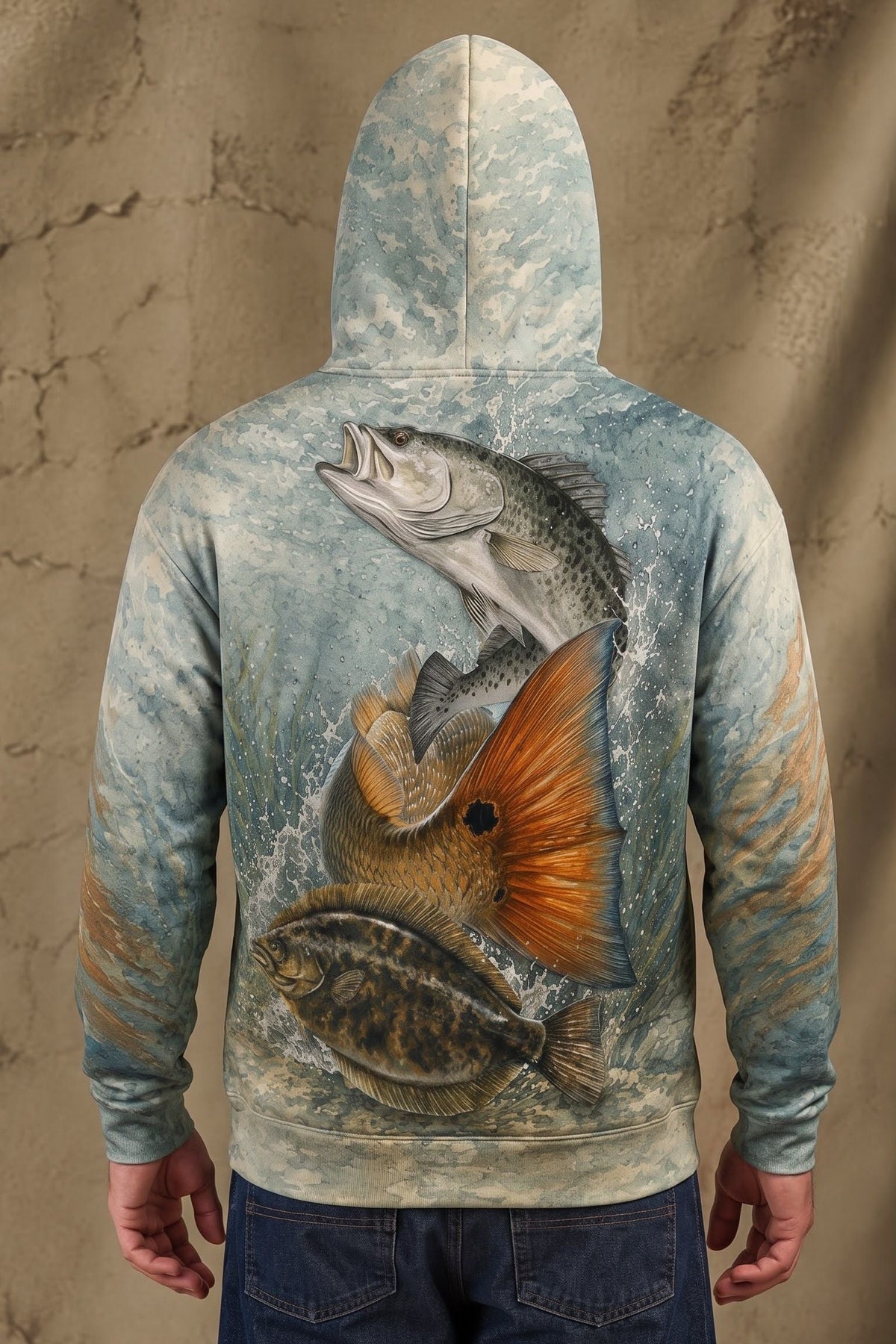 Performance Fleece-Lined Hoodie - Coastal Grand Slam