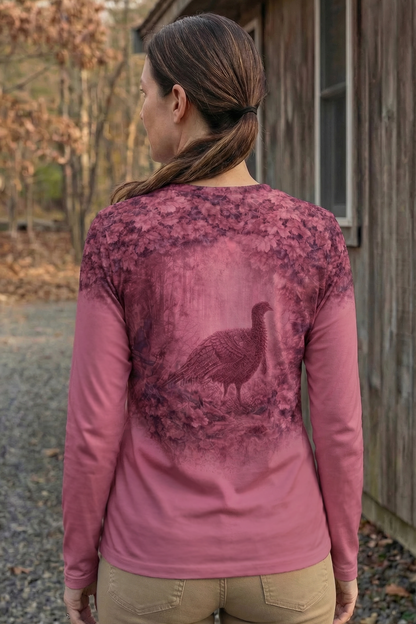 Performance Hunting Long Sleeve - Rose Mist Timber Turkey - TBT11