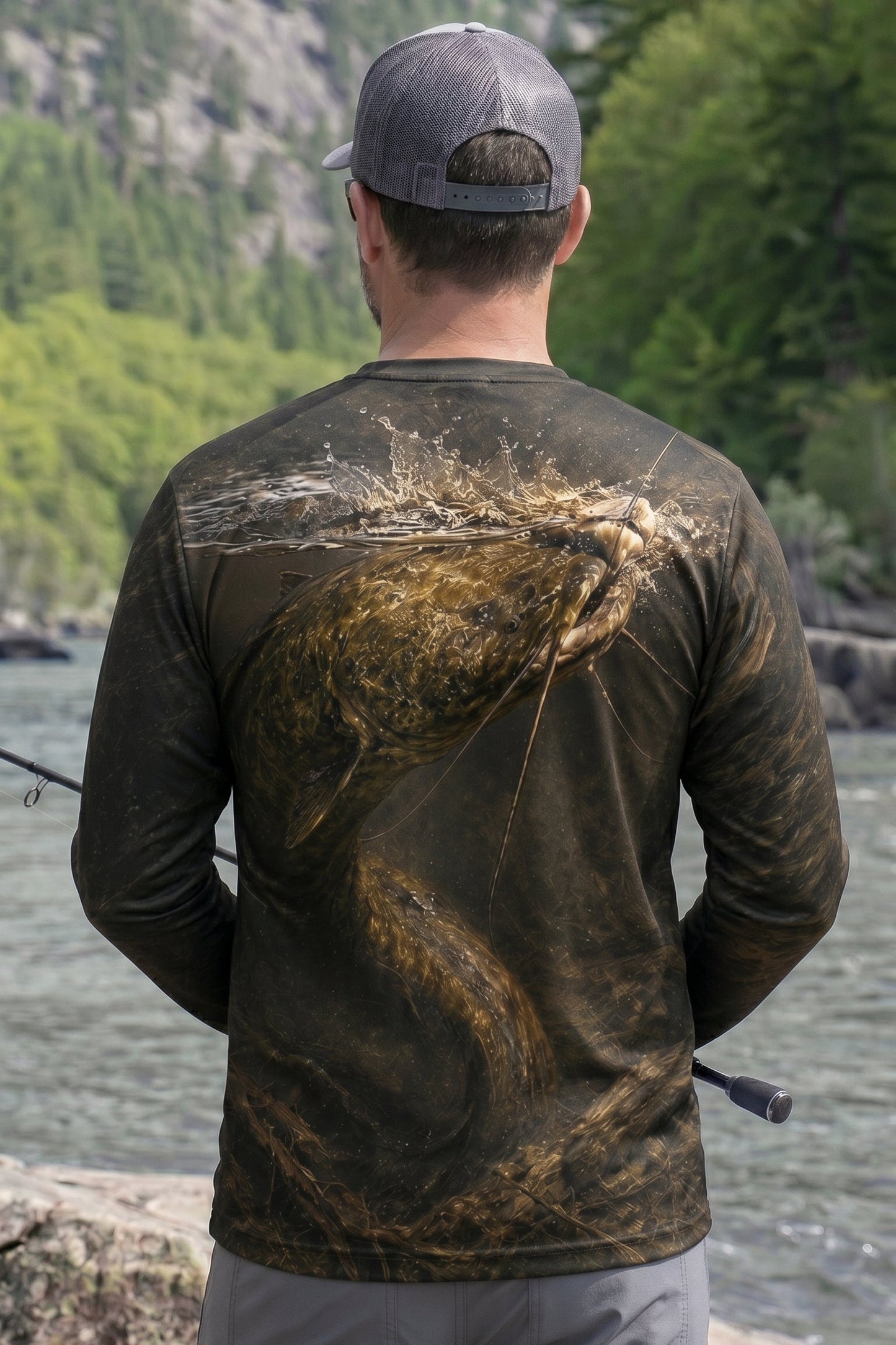 Performance Fishing Long Sleeve - Blackwater Current - RFC02
