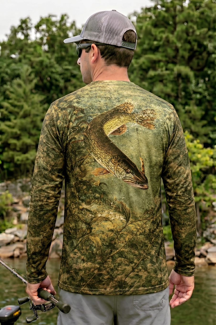 Performance Fishing Long Sleeve - Hardwater Pike Haul - TBT63